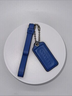 Coach Periwinkle Tag